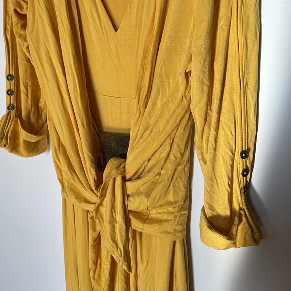 Completely Me by Liz Lange yellow sweater and dress set - Picture 3 of 7